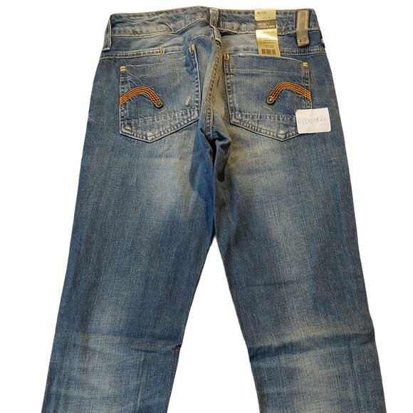 G-Star Raw Reese Straight Leg Mash Denim Duty Blue Wash Jeans Sz 26 x34 NWT - Picture 9 of 11